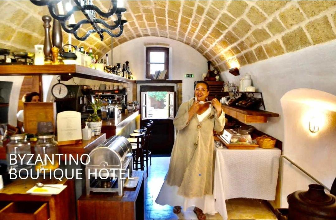 Byzantino Boutique Hotel Монемвазия Экстерьер фото