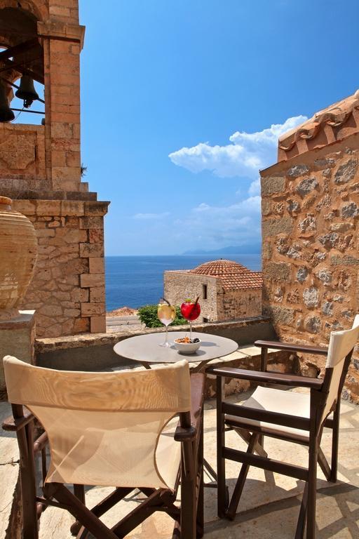 Byzantino Boutique Hotel Монемвазия Экстерьер фото
